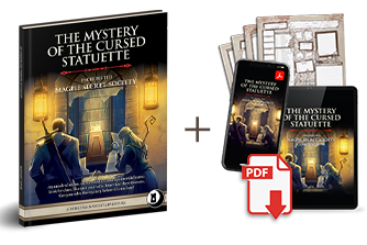 The Mystery of the Cursed Statuette - Hardcover and PDF