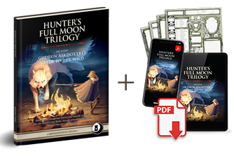 Hunter's Full Moon Trilogy - Hardcover and PDF