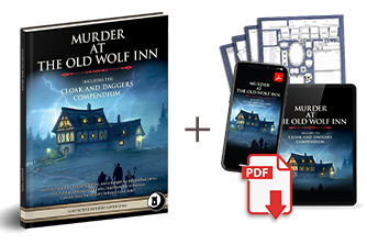 Murder at the Old Wolf Inn - Hardcover and PDF